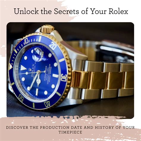 rolex years of production|verify Rolex serial number online free.